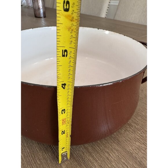 Vintage Dansk Kobenstyle 1970's 2QT Casserole Dish Lid Brown Model#712 CLEAN - Picture 13 of 13